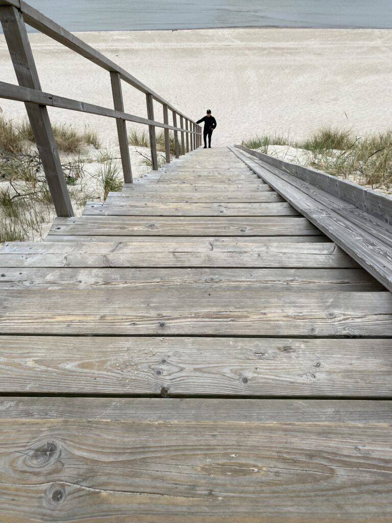 kurische nehrung dünen abgang zum strand