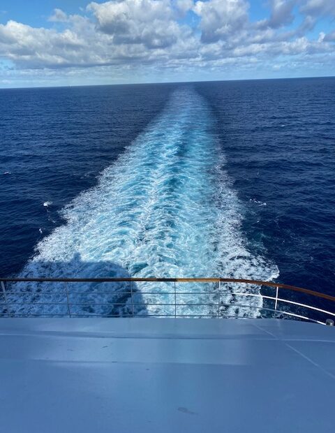Kreuzfahrt auf dem Meer