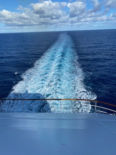Kreuzfahrt auf dem Meer