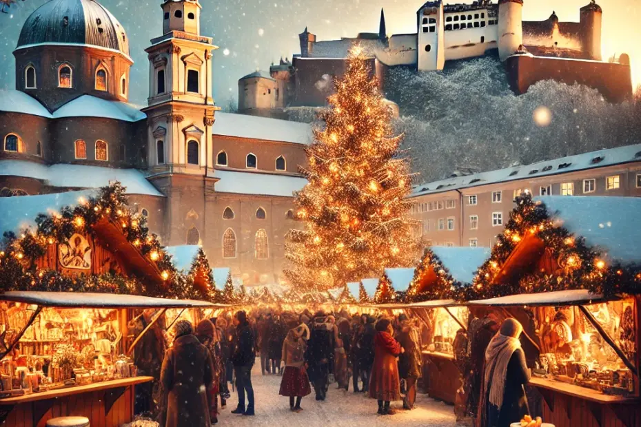 salzburg romantischer weihnachtsmarkt